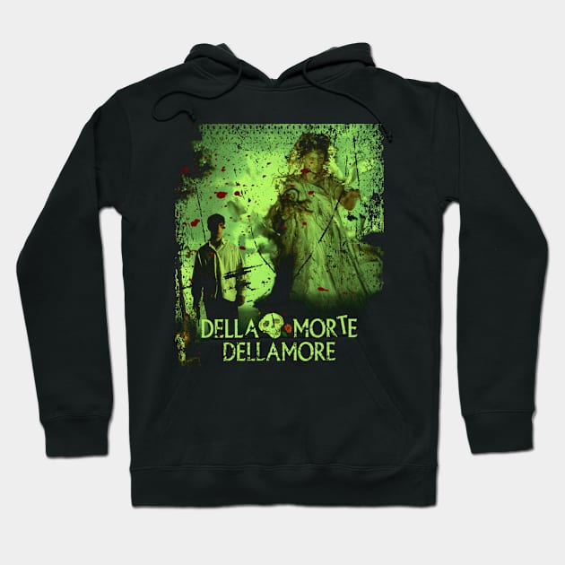 Horror Movie Lovers Mens Best Hoodie by Crazy Frog GREEN